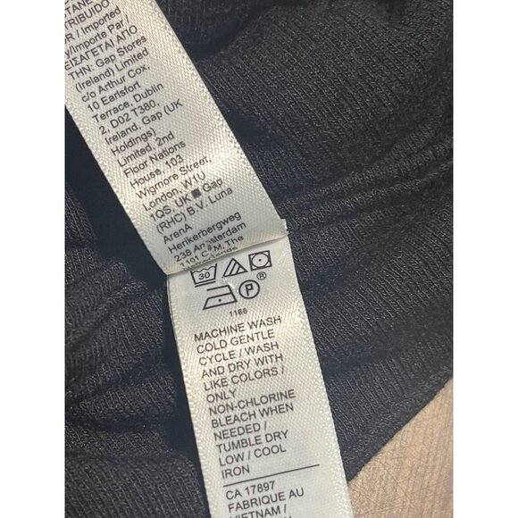 Athleta Well Rested Rib Sleep Bra Black Adj Straps Sz M Lightweight Sustainable - Picture 8 of 8